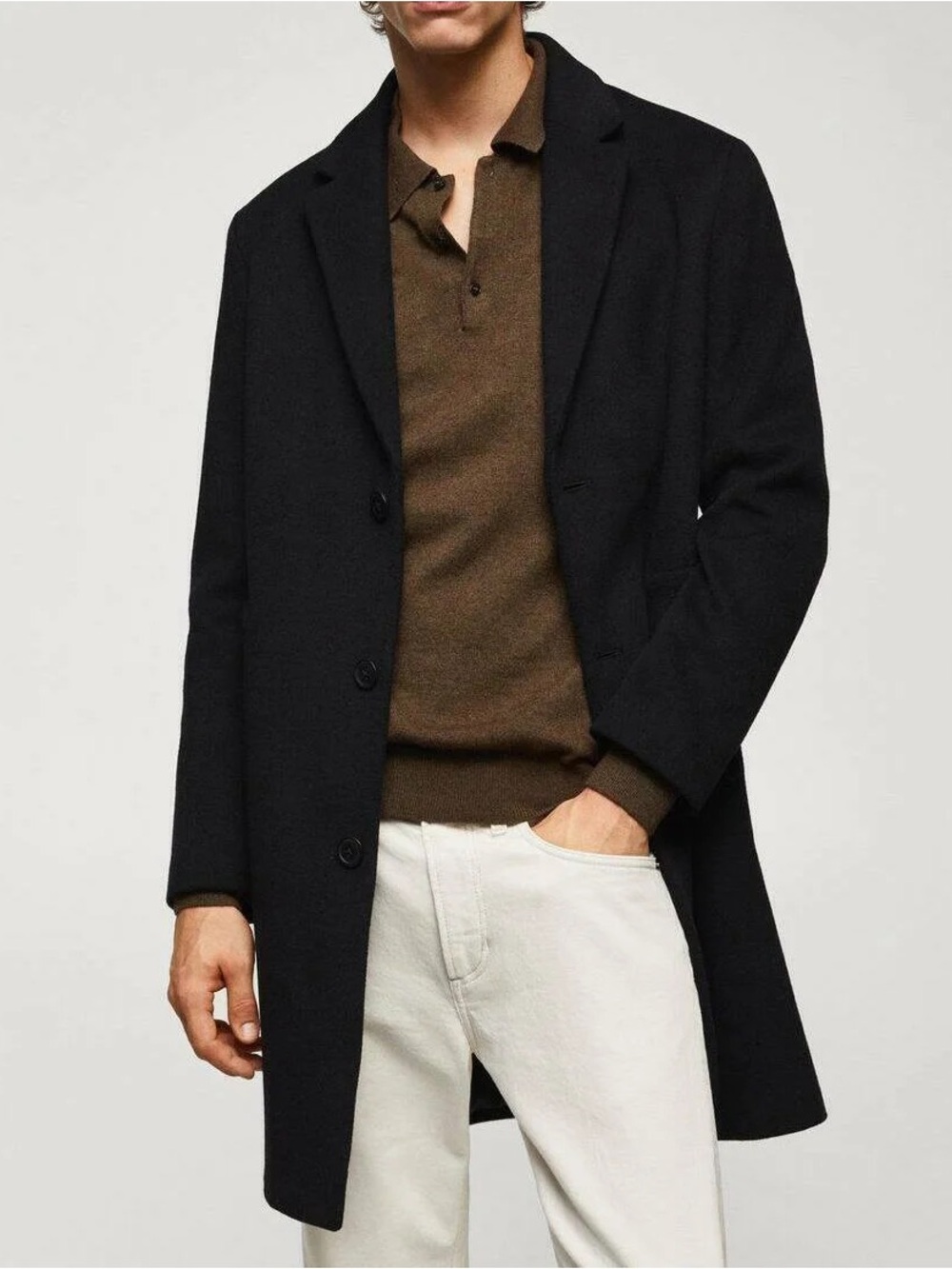Mango Man Tan Dalan Coat